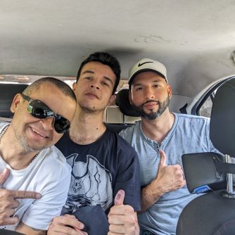 Luis traveling and puebleando in Medellin
